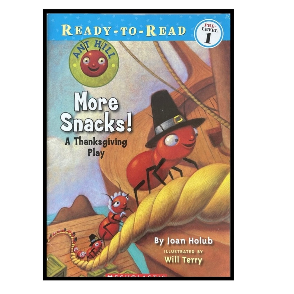 BUNDLE & SAVE 🎉Ant Hill Thanksgiving Adventure Level 1 Reader